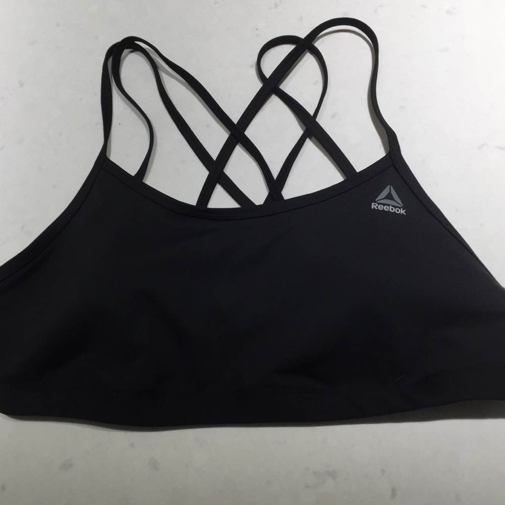 Ladies Reebok Sports Bra XL Black
